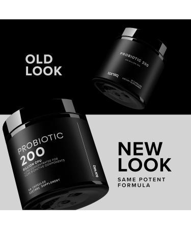 Toniiq 200 Billion CFU Probiotic Supplement 30 Verified Third-Party Tested Strains - Fully Shelf-Stable Probiotics Formula with Prebiotic Blend - Extended Release Capsules 60 Count (Pack of 1) - Buy Online on GoSupps.com