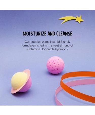 Nailmatic NK-GALAXYB Pink Galaxy Bath Bomb for Children | Fun & Relaxing Bath Time Delight | International Shipping - Buy Online on GoSupps.com