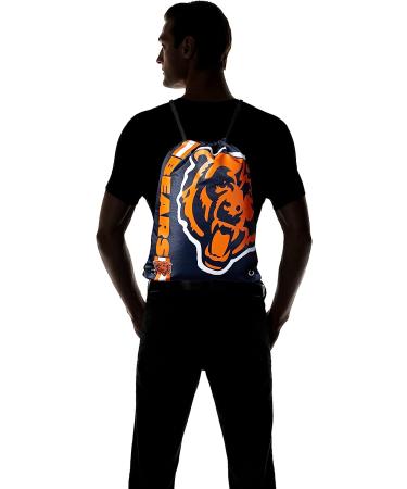 Chicago Bears NFL Big Logo Drawstring Backpack - Official Team Merchandise - Buy Online on GoSupps.com