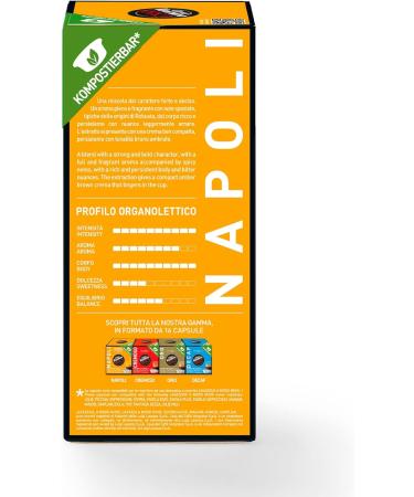  Caff Vergnano 1882 Caff Vergnano 1882 Capsules de caf compatibles Lavazza A Modo Mio Napoli - 4 bo tes de 32 capsules (total 128) - Buy Online on GoSupps.com