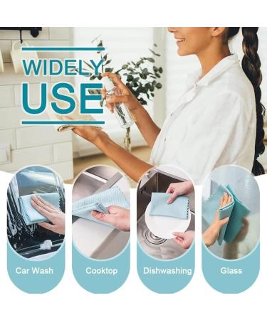 Probablei Streak-Free Miracle Cleaning Cloths - Reusable 2024 New Nano Streak Free Miracle Cleaning Cloths Probable Cleaning Cloth Fish-Scale Streak Free Glass Cleaning Cloth (15pcs) - Buy Online on GoSupps.com