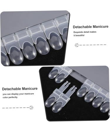  Healeved Healeved 2 Pieces 24 Color Show Card Nail Polish Color Nail Polish Display Wheel Nail Display Wheel Nail Color Nail Polish Display Nail Polish Demonstration Nail Color Card Nail Color Show Card White - Buy Online on GoSupps.com