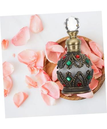 minkissy Essential Oil Bottle Aromatherapy Diffuser Bottle Ornament Container Talco Perfumado Para Mujer Decorative Perfumes Perfume Dispenser Spray Bottle Glass Bottle Crystal Travel 8.3x3.5cm Bronze - Buy Online on GoSupps.com