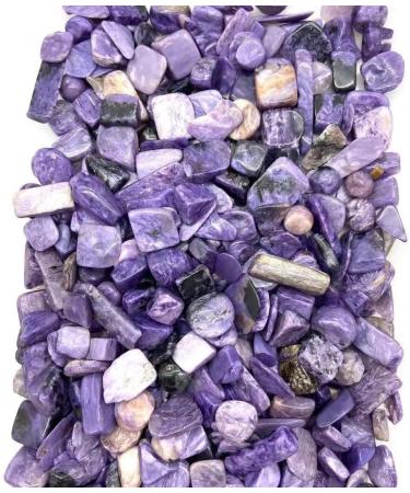 Natural Crystals and Stones 100g 9mm-12mm Natural Purple Charoite Crystal Gravels Polishing Stone Chips for Home Decoration for Decoration FZUGEDRLI - Buy Online on GoSupps.com