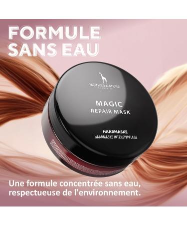 Magic Mask Hair Mask with Organic Aloe Vera Superfood Moisturizing and Fortifying Repairs and Revitalizes Hair Fibers for Shine Softness and Protection 200 ml - Buy Online on GoSupps.com