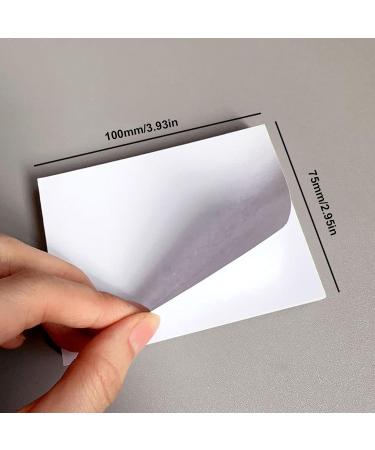 Nails Art Mixing Toner Paper Double Sided Manicure Accessory Professional Nails Sheets Paper 75 X 100mm - Buy Online on GoSupps.com