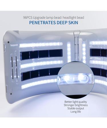 LIARTY 7 Color LED Face Light Therapy Mask PDT Portable Photon Therapy Mask Skin Rejuvenation LED Mask Skin Tightening Facial Mask for Blackhead Spot Redness Wrinkle Anti-Aging 7 Color Led Light Therapy - Buy Online on GoSupps.com