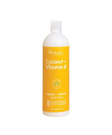 Renpure Plant-Based Beauty Coconut & Vitamin E Hydrate + Replenish Conditioner 16 Fluid Ounce