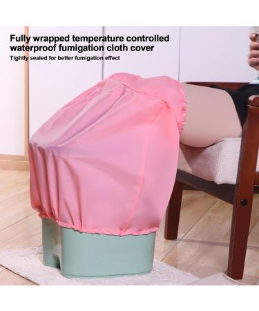 Foot Diving Bucket Cover Thickened Foot Tub for Soaking Feet Full Leg Wrap | Convenient Washbasin Waterproof Tub for Camping Travel Students Pink color - Buy Online on GoSupps.com