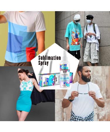 2x100ml Sublimation Spray for Fabric | Polyester/Cotton | Carton, Tote Bags, Pillows, Mugs, Canvas | Quick Dry, High Gloss Finish | Vibrant Colors - 2pcs - Buy Online on GoSupps.com