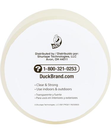 Duck Brand All Weather Indoor/Outdoor Repair Tape  Clear  1.88-Inch x 100-Feet  Single Roll  281230 - Buy Online on GoSupps.com