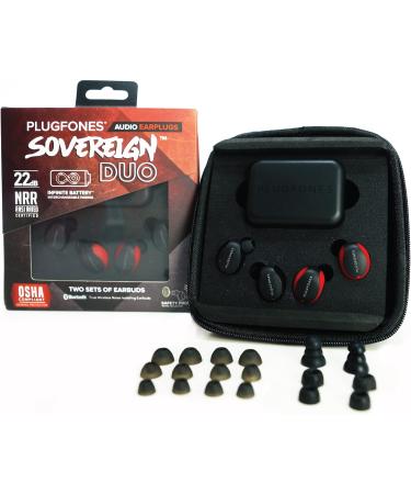 Plugfones Sovereign Duo: Bluetooth Earplugs + Earphones | Shop Now - Buy Online on GoSupps.com