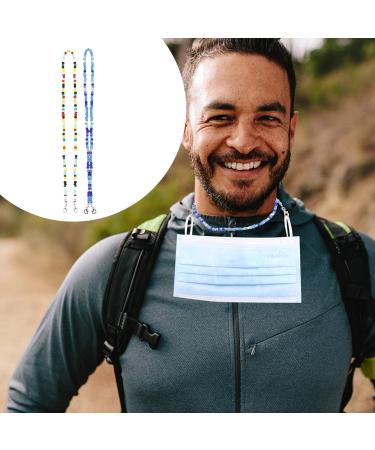 Magiclulu 2 Pcs Glasses Mask Chain & Lanyard - Stylish Straps for Sunglasses & Eyewear - International Shipping Available - Buy Online on GoSupps.com