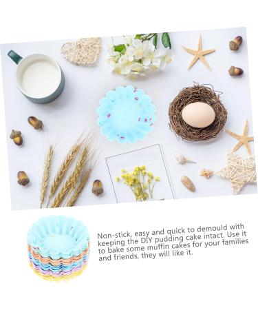 Alipis 20pcs Kitchen Cuake Gadget Cake Flower Tools for Silicone Molds Muffin Universal Useful Home 8X8X2CM As Shown - Buy Online on GoSupps.com