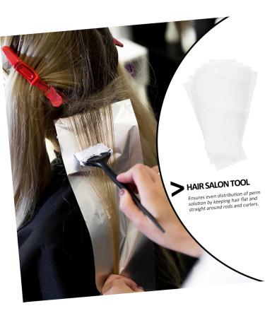 FOMIYES 50 Sheets highlight stickers Hair Salon Tool Hairdressing Tool blonde hair dye hair dye foam hair dye tools bubble hair dye Barber Shop Tool white Aluminum foil Paper - Buy Online on GoSupps.com