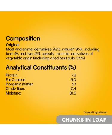 Pedigree Gelatin with Beef Wet Dog Food 24 cans of 400 g - Buy Online on GoSupps.com