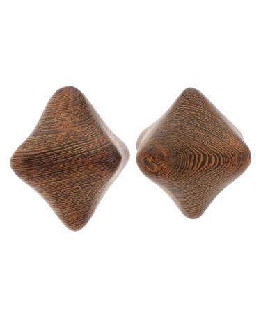 BUIFULSIC 2S Wenge health ball Hand massage devices Thai massage tools Finger Training Fingers Training Toy Massage device for hand exercises acupressure ball mahogany scroll wheel