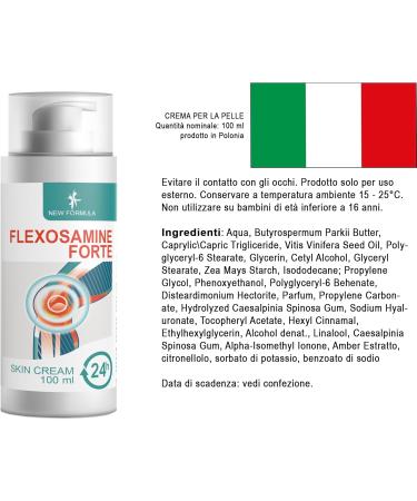  FLEXOSAMINE Flexo Samine Forte Cream 100ml - Buy Online on GoSupps.com