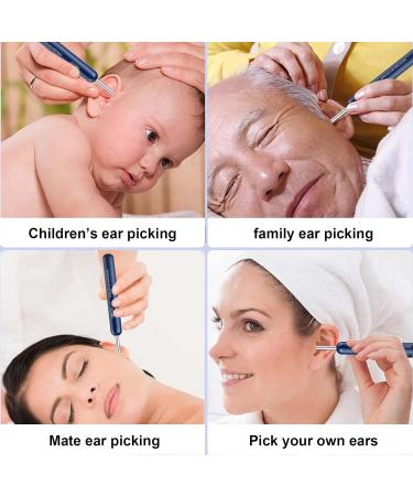 Colexy Ear Wax Removal Otoscope - HD WiFi Ear Cleaner with Camera 360 Wide-Angle Waterproof Endoscope & 6 Ear Spoons Compatible with iPhone iPad & Android - Buy Online on GoSupps.com