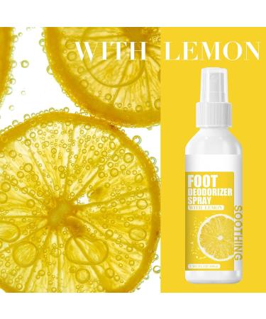 Foot Spray - Foot Spray Citrus Oil | 100ml Moisturizing Nourish Spray Foot Skin Softener for Cracked Heels Rapid Callus Removal Foot Peel Spray for Coarse Heels - Buy Online on GoSupps.com