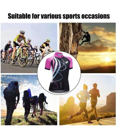 Buy Women's Breathable Quick-Drying Cycling Jersey - Outdoor Short Sleeve Cycling Shirt 0026 M | International Shipping Available - Buy Online on GoSupps.com