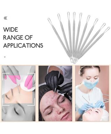 Hemoton 7pcs Double-headed Extrusion Ring Pimple Needles Pimple Tool Cleaning Kits Pimple Removers Comedone Extractors Double-headed Beauty Tools - Buy Online on GoSupps.com