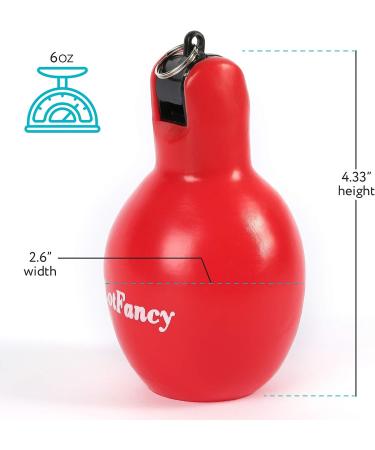 LotFancy Hand Squeeze Whistles 2 Pack - Coach & Referee Whistle for Sports - Indoor & Outdoor - Soft PVC - Buy Online on GoSupps.com