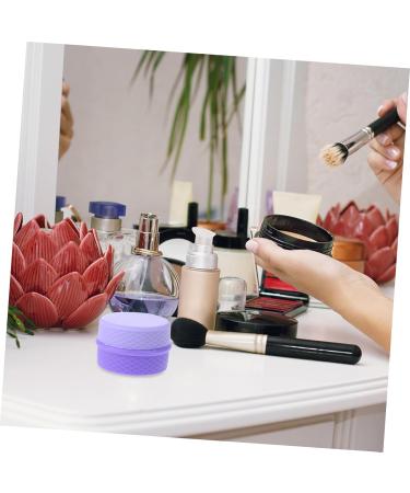 Beaupretty 4 Sets Cream box salve jar silicone cosmetic container refillable cream jars cream jar with sealed lid durable cream storage jar travel filling purple Silica gel Storage Box - Buy Online on GoSupps.com