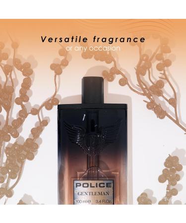 POLICE Gentleman - Fragrance For Men - Refined And Charismatic - Top Notes Of Bergamot Lemon Grapefruit - Heart Notes Of Cinnamon Saffron - Base Notes Of Patchouli Vetiver - 3.4 Oz EDT Spray - Buy Online on GoSupps.com