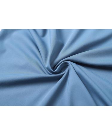 Vidusou Women's Short Sleeve Polo Shirt - X-Large Blue-5 - Buy Online on GoSupps.com