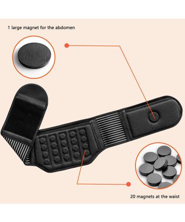 Alomejor Self-Heating Back Brace with Magnetic Therapy - XL | Breathable Support for Lower Back Pain Relief - International Shipping Available - Buy Online on GoSupps.com