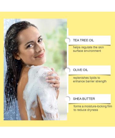  ZLHHRZJX Tea Tree Oil Soap Organic Face and Body Soap Handmade Moisturizing Soaps Emollient Piece to Refreshen Herbal Tea Tree Piece for Men Women 2 Pack - Buy Online on GoSupps.com