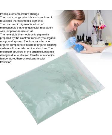 Pongnas Thermochromic Powder Pigment - 10g Heat Sensitive Color Changing Powder for Nail & Fabric Art | Grass Green to Warm Red - Buy Online on GoSupps.com