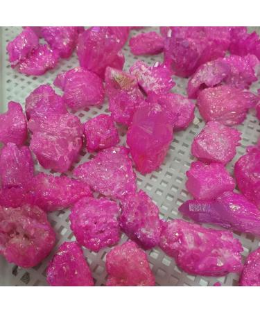 Natural Crystal Rough Decorative Ornaments Natural Quartz Colour Cluster SpecimenHome Display Decoration Electroplated Stone Decor 1pcs (Size : 100-150g) (Size : 50-100g) - Buy Online on GoSupps.com