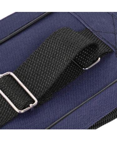 GEBY Chinese Martial Arts Sword Bag - Thick Canvas Single-Layer Shoulder Carry Bag, Dark Blue - Buy Online on GoSupps.com