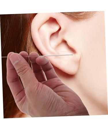 PERSELOSO 10pcs Silver Needle Goose Earwax Removal Tool Ear Cleaner for Boys and Girls Adults - Buy Online on GoSupps.com