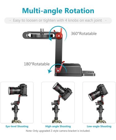 Neewer Z-Flex Tilt Head Tripod with Quick Release Plate - Aluminium Alloy, 6.6lb Load Capacity - Buy Online on GoSupps.com