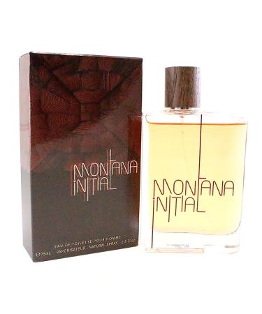 Montana Initial Pour Homme 2.5 oz Eau de Toilette Spray