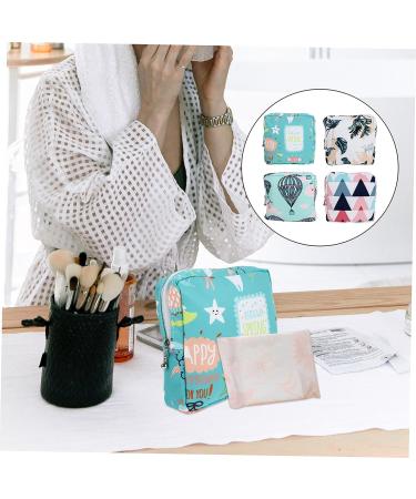 Hemoton 4pcs Sanitary Napkin Storage Bag Set | Travel Makeup Wallet | Menstrual Pad Holder Pouch | Nursing Pad Organizer - Buy Online on GoSupps.com