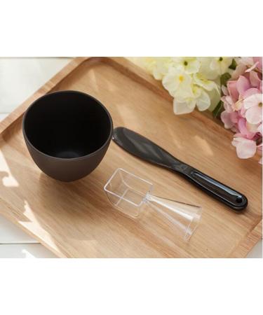 Elitzia ETBWP002 DIY Mask Bowl Set - 4 Pieces Silicone Mask Tool - 3 Color Options (Brown) for Homemade Facial Masks - Perfect for Skincare Enthusiasts - Buy Online on GoSupps.com