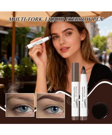 Crayons Sourcils Destin s Aux Femmes | 1.25ml Crayon R sistant aux Traces Stylo Sourcils Longue Tenue - Pour Le Quotidien Le Travail Les Rencontres Les F tes Les Sports Et Le #2 - Buy Online on GoSupps.com