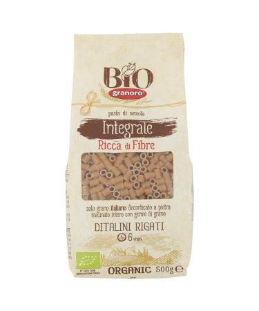 Bio granoro Bio granoro Ditalini Rigati Integraux - 30 g