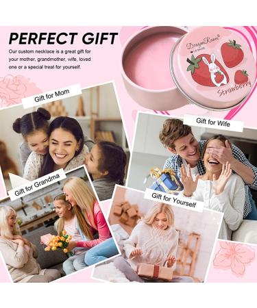 4 Pack Moisturizing Lip Masks Strawberry Vitamin E Lip Balm Lip Care Gifts for Women Girls Conditioning Lip Mask and Lip Butter Melting Balm for Dry Lips (Strawberry & Coconut & Peach & Cherry) - Buy Online on GoSupps.com