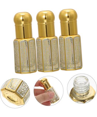 Rorpoir 3-Piece Essential Oil Roller Bottles Set - Empty Perfume Bottles with Screw Cap & Travel Ball - Perfect for Aromatherapy & DIY Blends - Buy Online on GoSupps.com