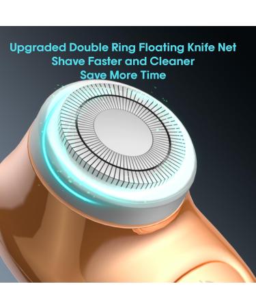 Mini Electric Shaver for Men & Women | Portable Waterproof Rechargeable Razor - Perfect for Travel & Business Trips (Gold - Buy Online on GoSupps.com