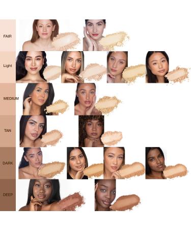 Buy Bellapierre Mineral Foundation SPF 15 - Vegan Cruelty-Free Hypoallergenic Loose Finishing Powder - Oil & Talc Free | 0.32 OZ HONEY 302 - Buy Online on GoSupps.com