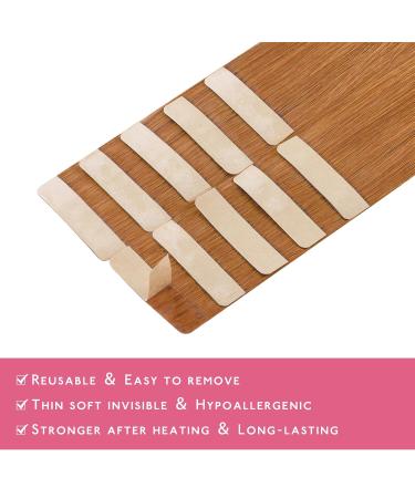 Buy If-alife 10pcs Tape-In Extensions - Real Hair Auburn Ginger 20g 25cm - Invisible Smooth Refill Pack for Girls - Buy Online on GoSupps.com