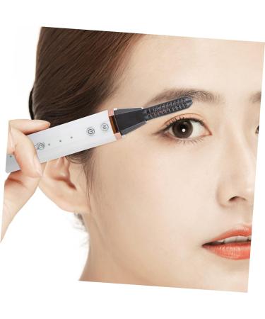 DOITOOL Eyelash Curler Beauty Tool Heated Eye Lash Curler Electric Lash Curler Eyelash Holder White to Rotate Makeup Tools Portable Abs 14.5X2.2X2.2CM - Buy Online on GoSupps.com