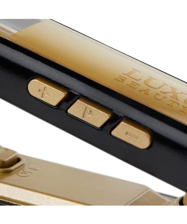 Buy Titanium Professional 1.75" Hair Straightening Flat Iron - Adjustable Temp Dual Voltage Instant Heat LCD Display for Curling & Frizz-Free Shine - Buy Online on GoSupps.com