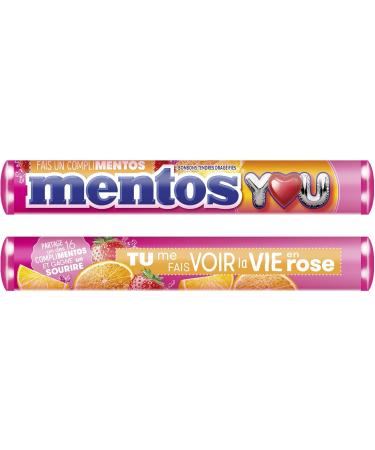 Pack of 4 Mentos Fruit rolls - Buy Online on GoSupps.com